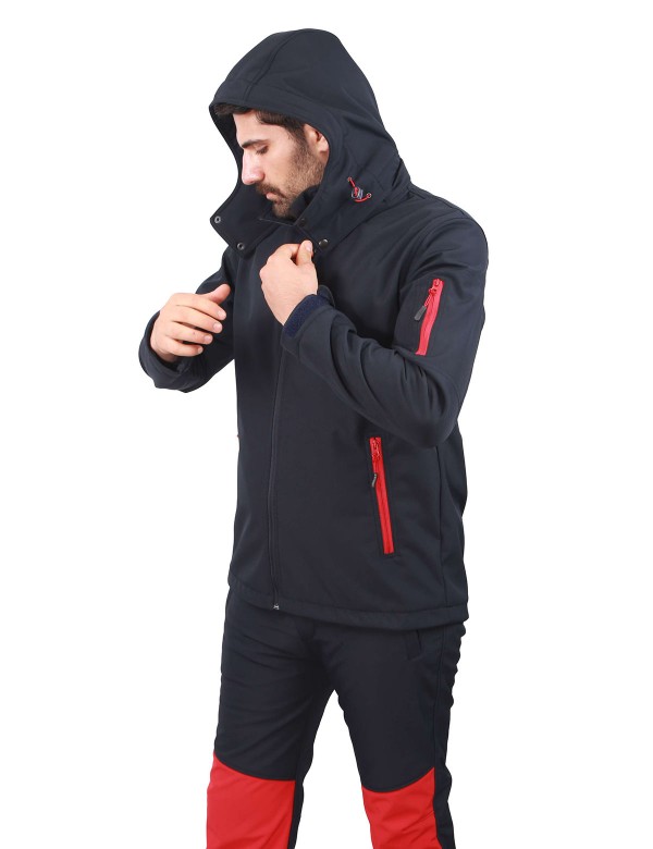 Softshell Lacivert Mont