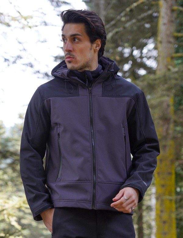 Solberg Softshell Gri Mont