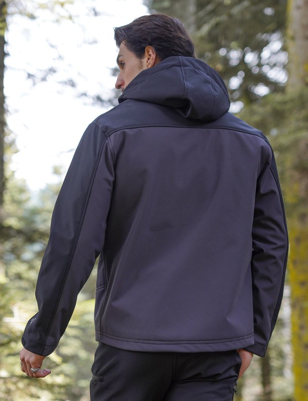 Solberg Softshell Gri Mont