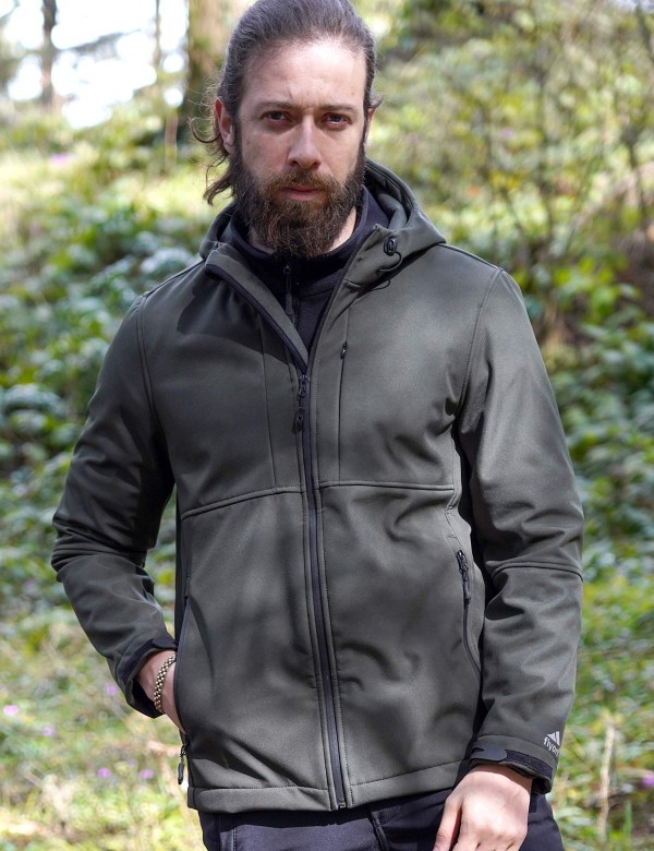 Flam 2 Softshell Haki Mont