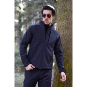 Logan Taktik Softshell Siyah Mont